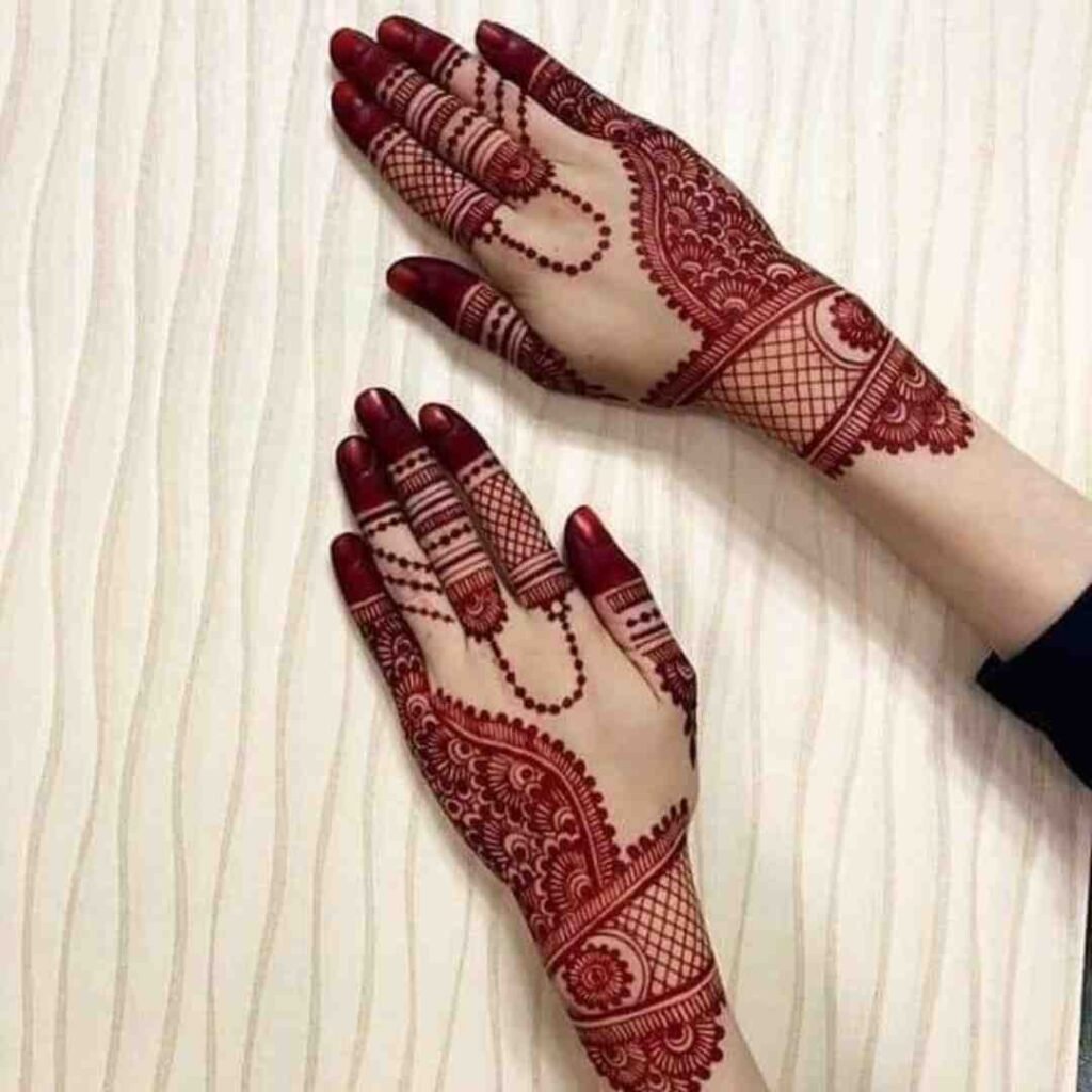 Easy Rabeeca Khan Mehndi Design