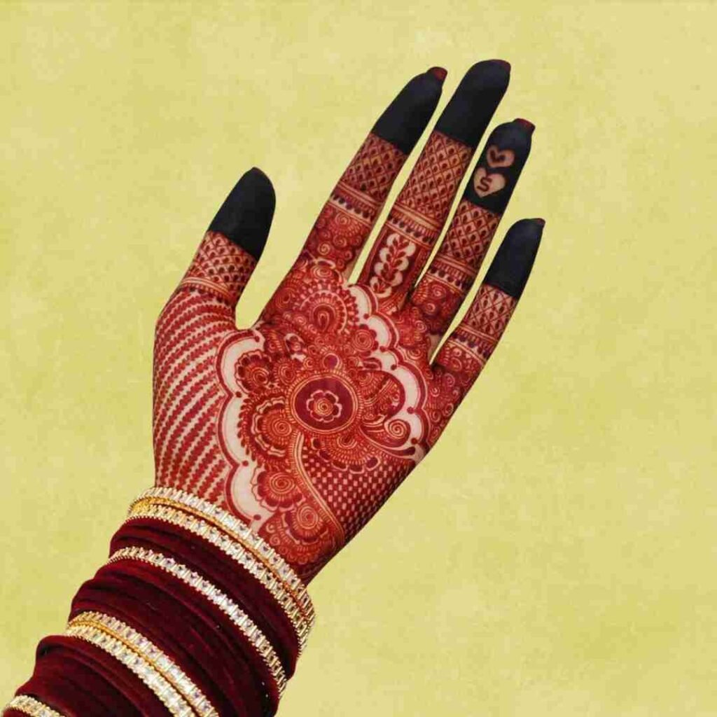 Easy Rabeeca Khan Mehndi Design