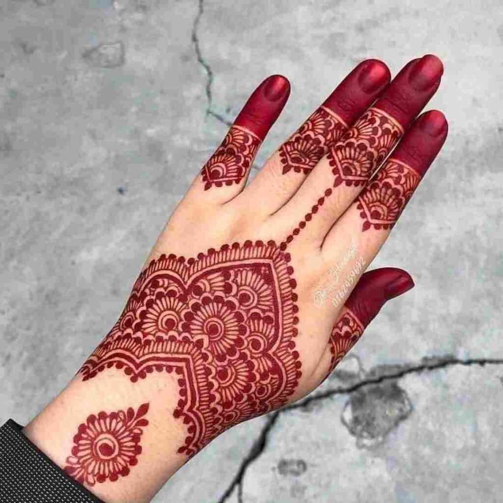 Rabeeca khan Mehndi Design Eid
