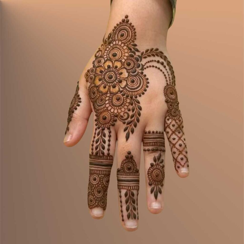 Rabeeca Khan Mehndi Design