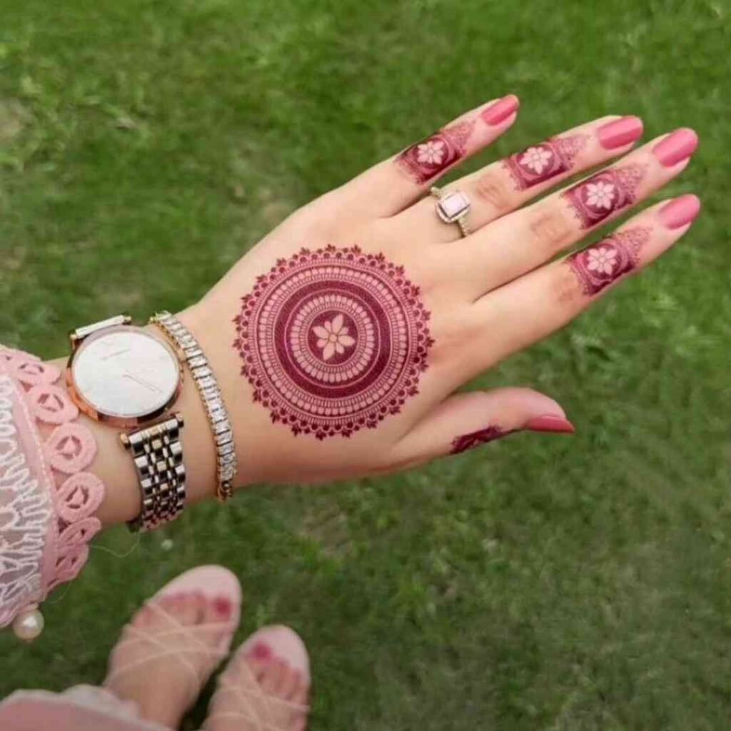 Rabeeca khan Mehndi Design Eid