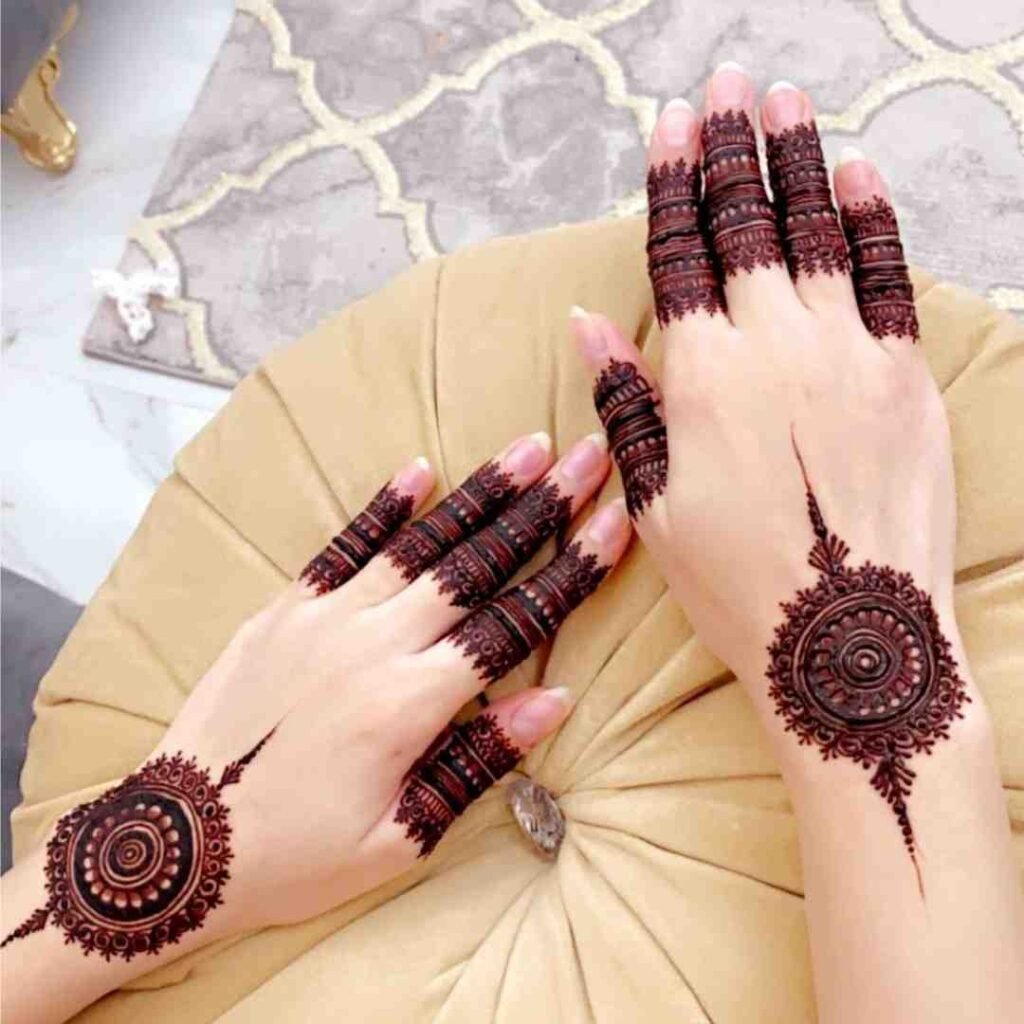 Rabeeca khan Mehndi Design Eid