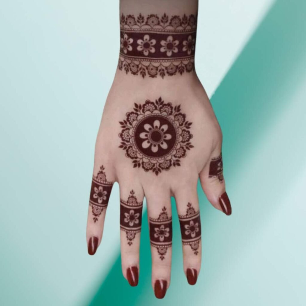 Rabeeca khan Mehndi Design Eid