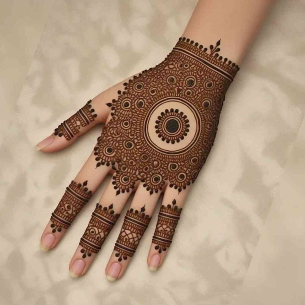 Rabeeca Khan Mehndi Design