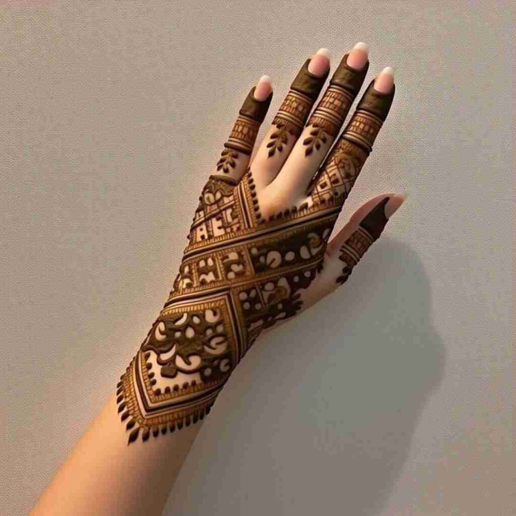 Rabeeca Khan Mehndi Design