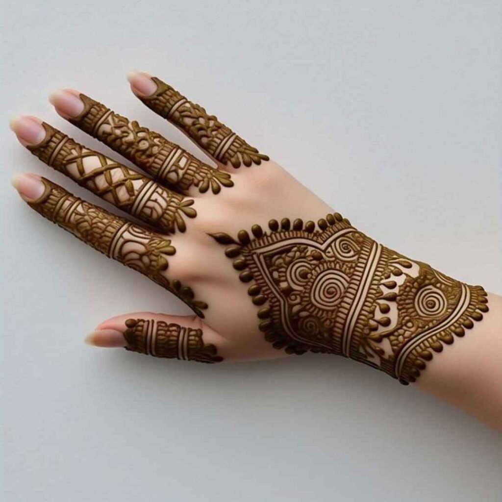 Rabeeca Khan Mehndi Design
