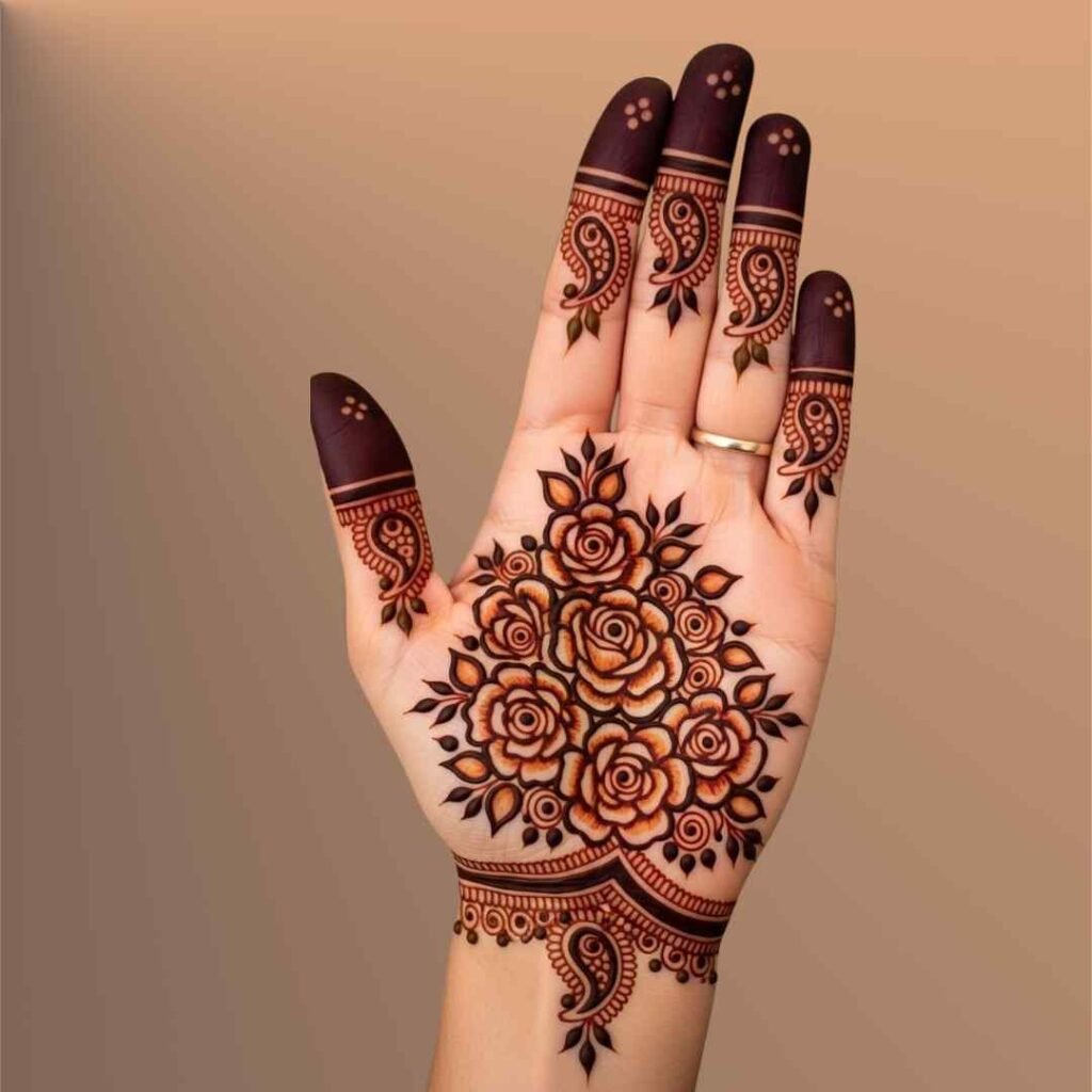 Rabeeca Khan Mehndi Design