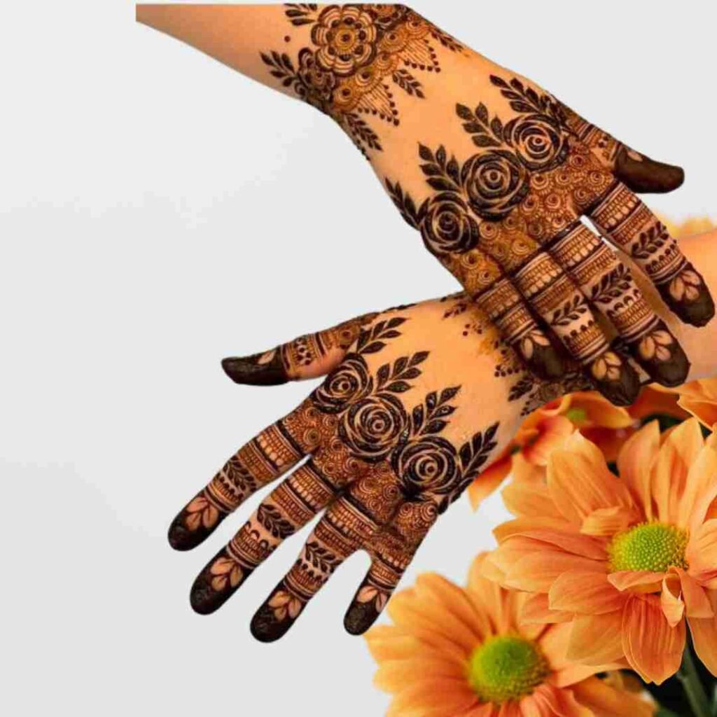 Roes Mehndi Design Back Hand