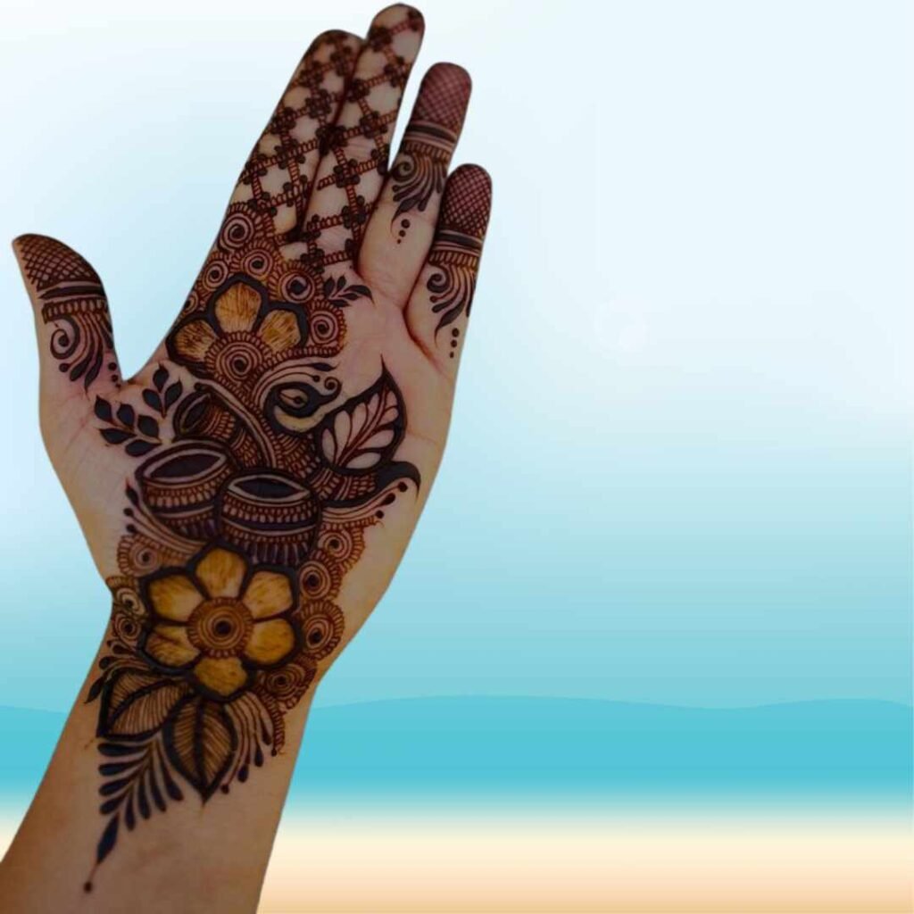  Instagram Stylish Royal Front Hand Mehndi Design