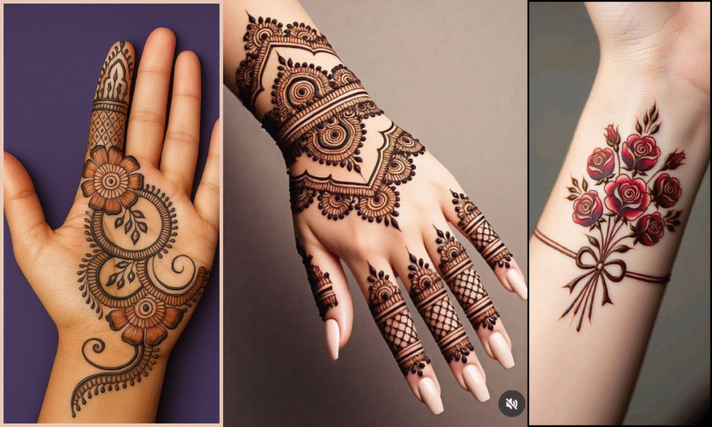 Royal Front Hand Mehndi Design