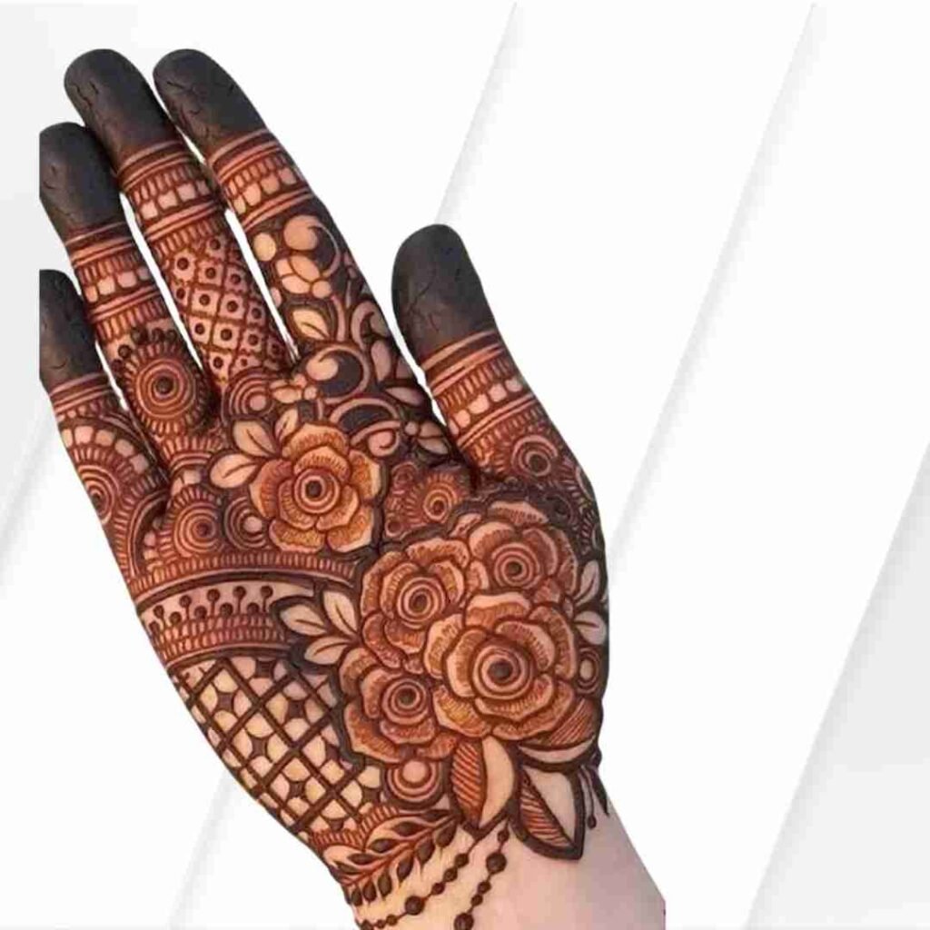 Royal Front Hand Mehndi Design 