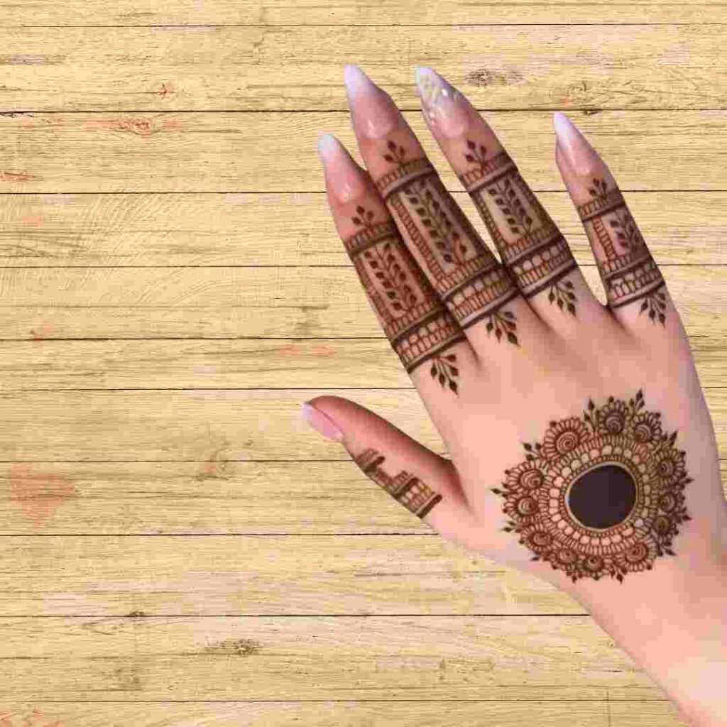 Simple Mehndi Design 