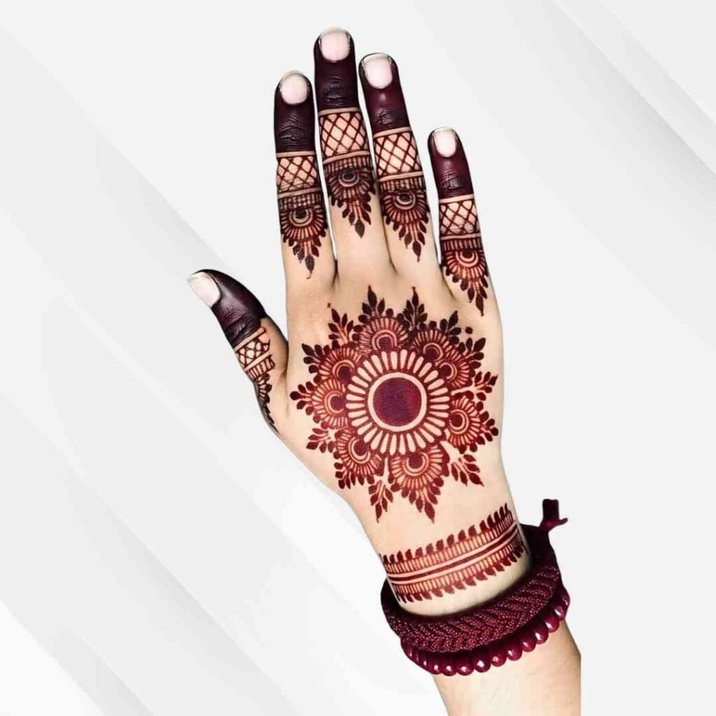 Stylish Simple Mehndi Design
