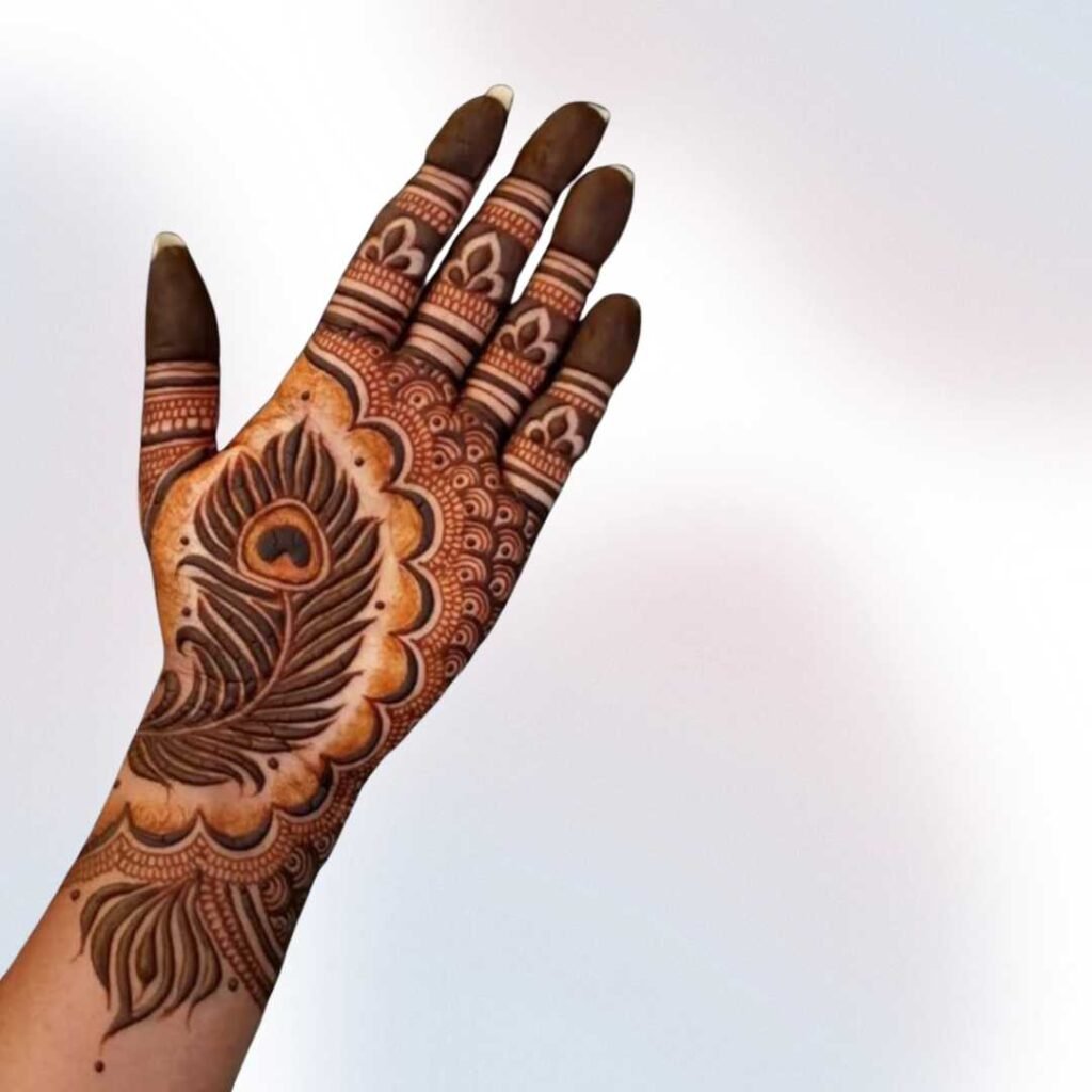 Stylish Simple Mehndi Design