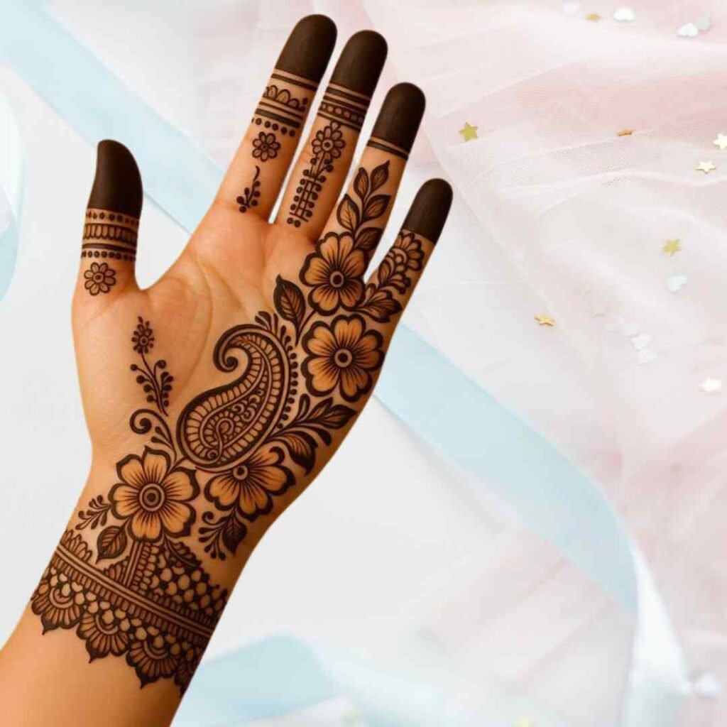 Stylish Simple Mehndi Design