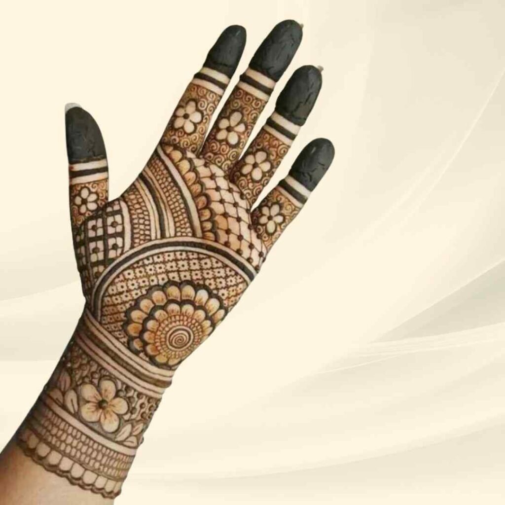 Stylish Simple Mehndi Design