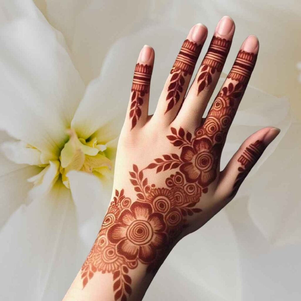 Simple Mehndi Design 