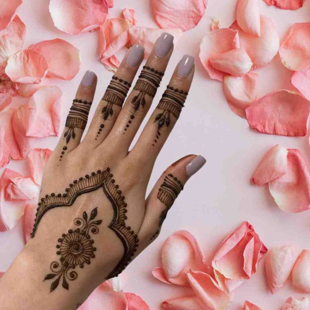 Simple Mehndi Design 