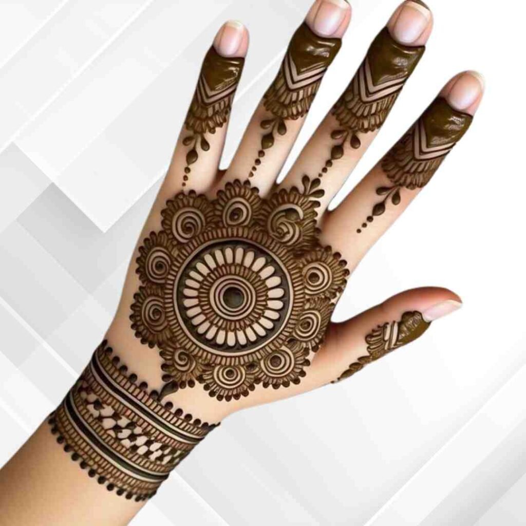 Simple Mehndi Design 