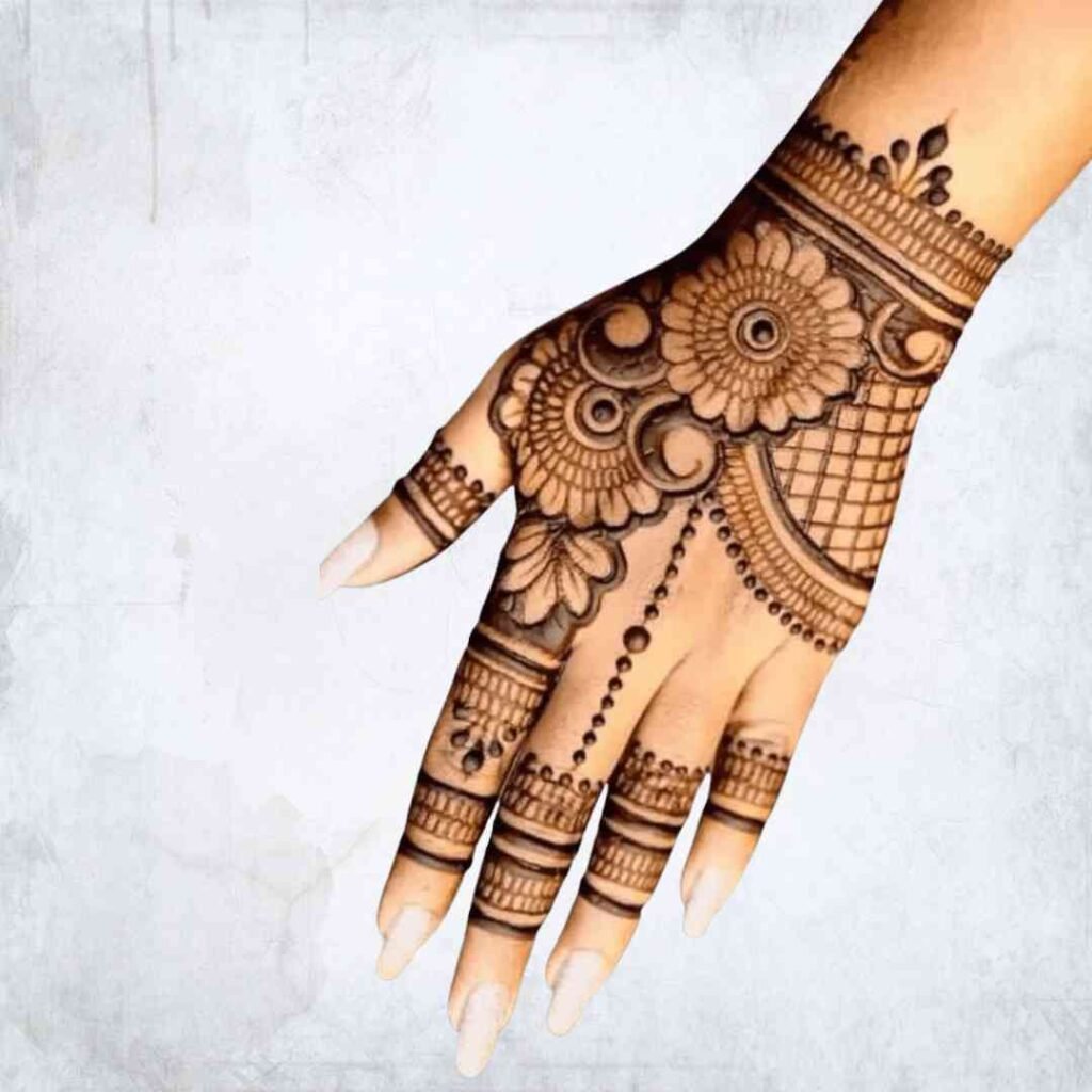 Very Simple Mehndi Design for Kids