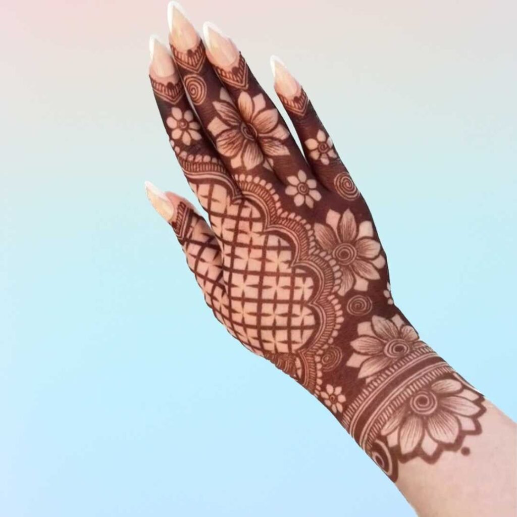Very Simple Mehndi Design for Kids