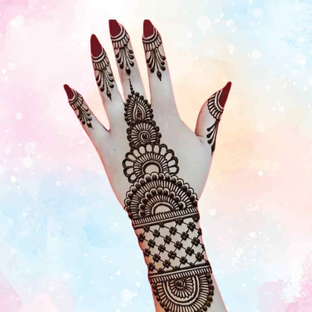 Simple Mehndi Design For Kids