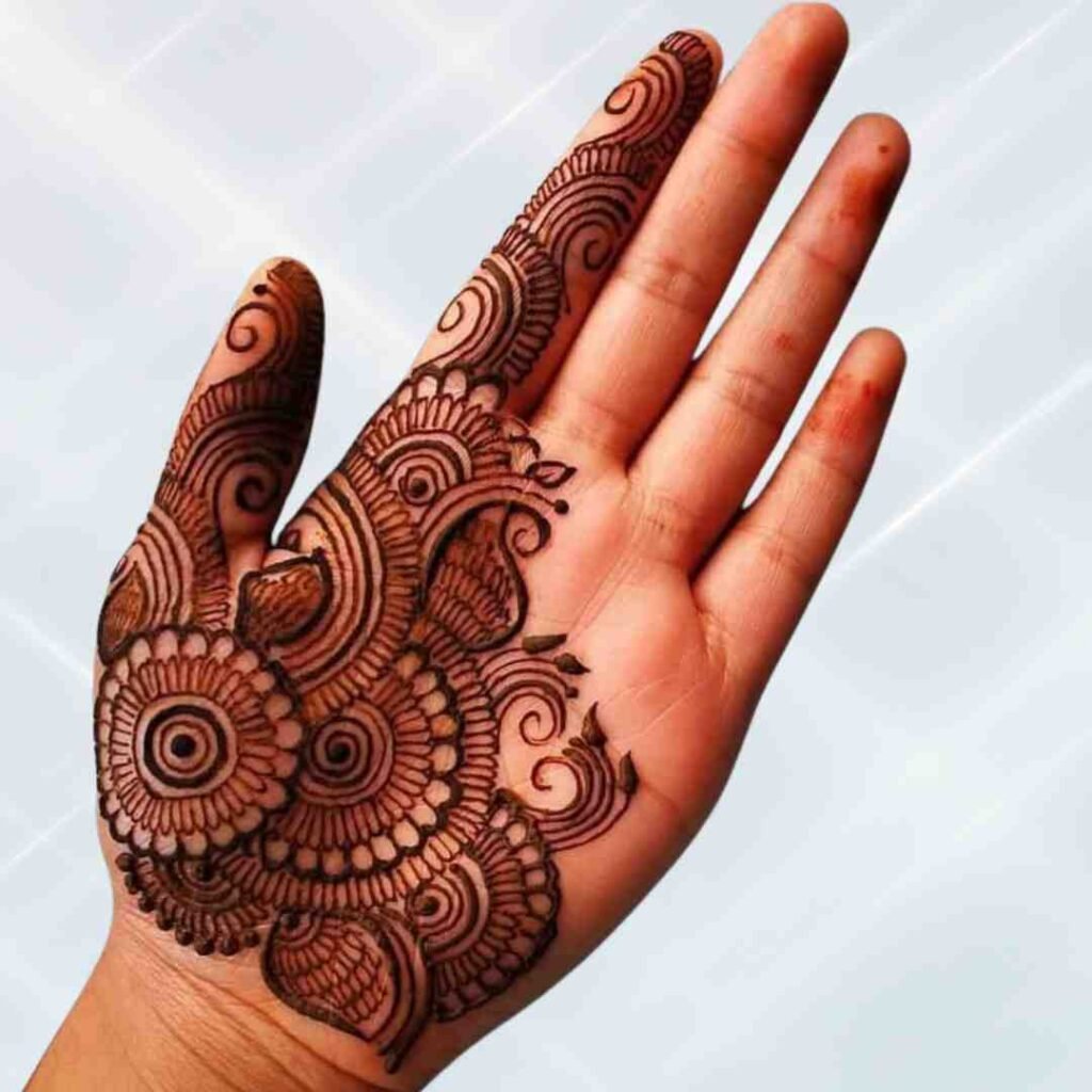 Simple Mehndi Design For Kids