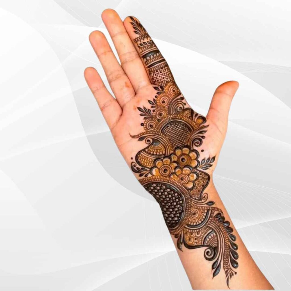 Simple Mehndi Design For Kids