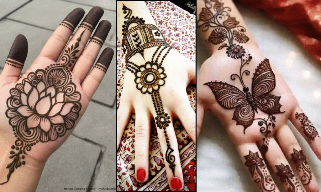 Simple Mehndi Design For Kids