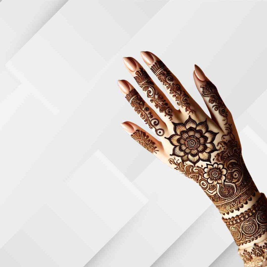 Unique Mehndi Design 