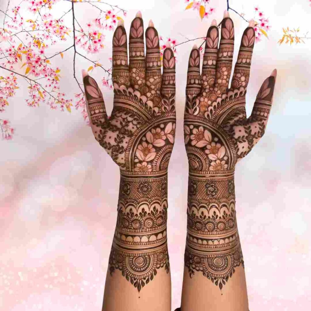 Unique Mehndi Design Photos
