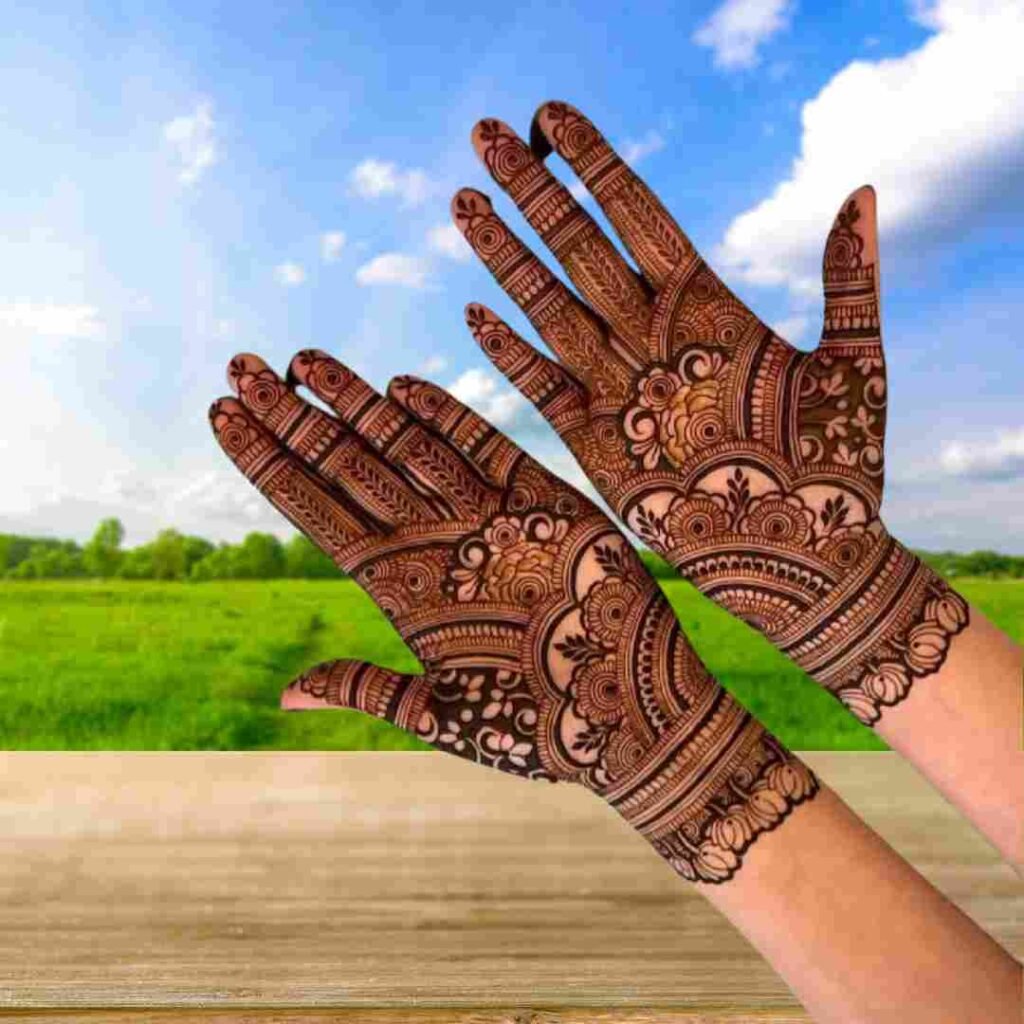 Unique Mehndi Design Photos