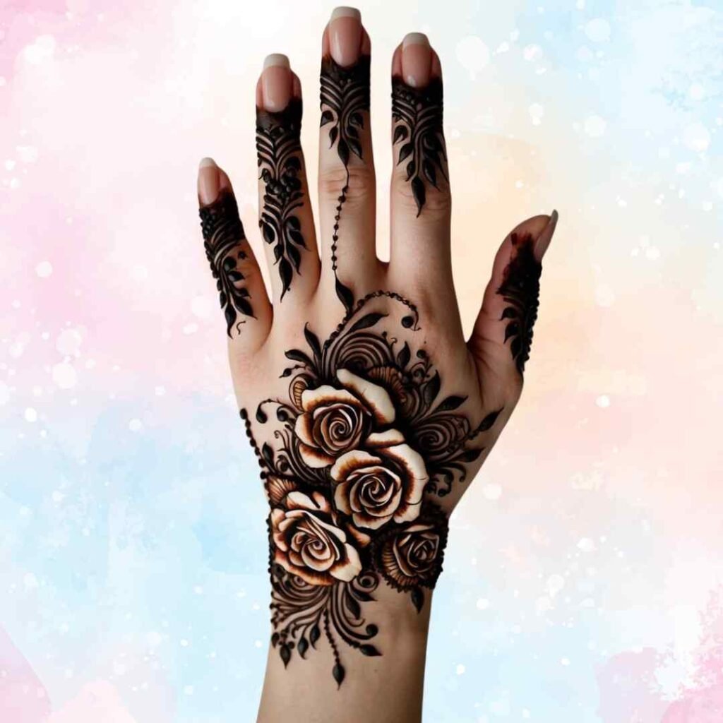 Unique Mehndi Design Photos