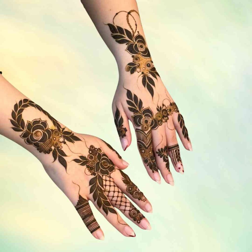 Unique Mehndi Design Photos