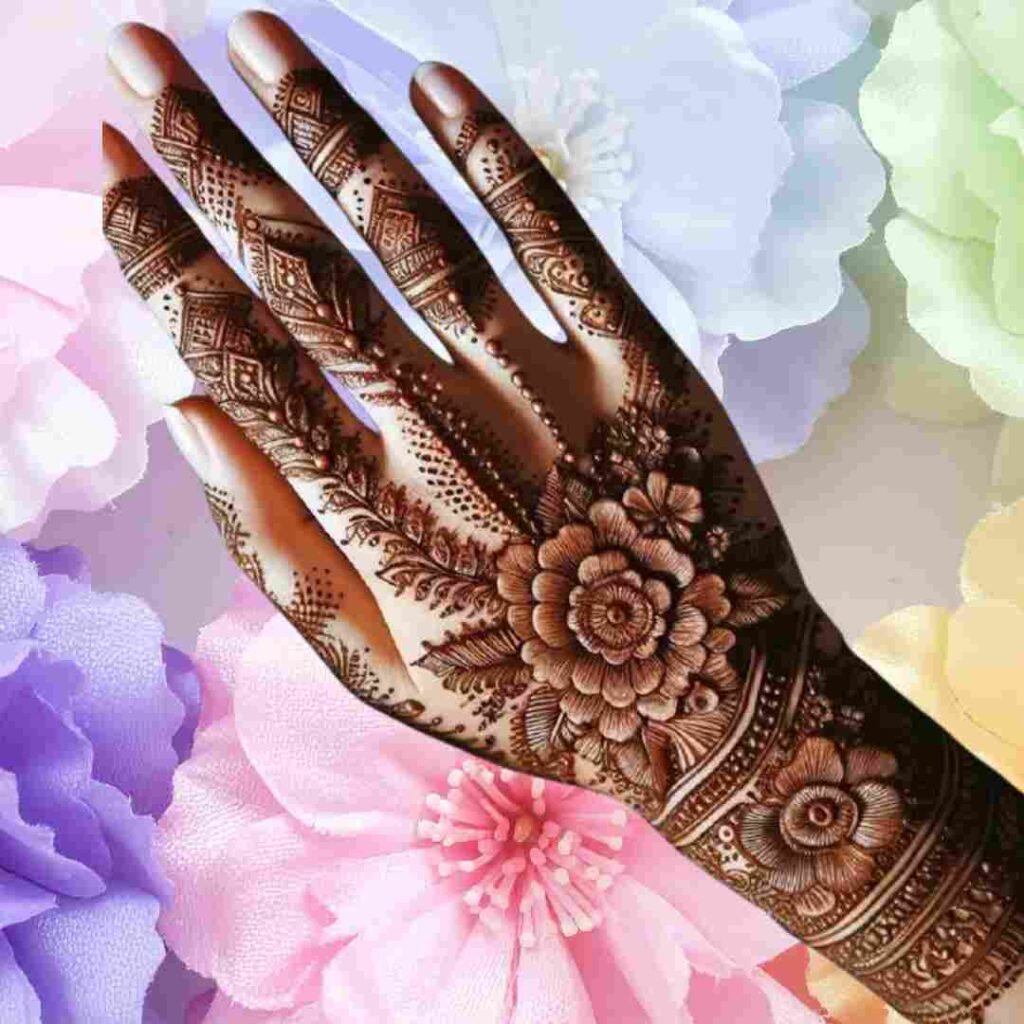 Unique Mehndi Design 
