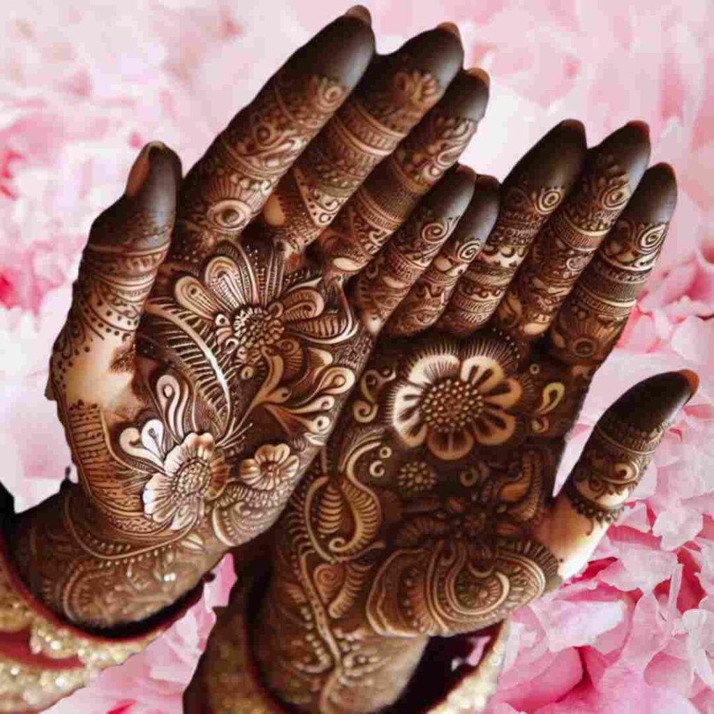 Unique Mehndi Design 